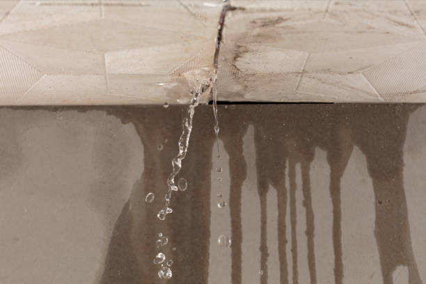 Professional Flood Damage Cleanup technician working in Thurman, OH